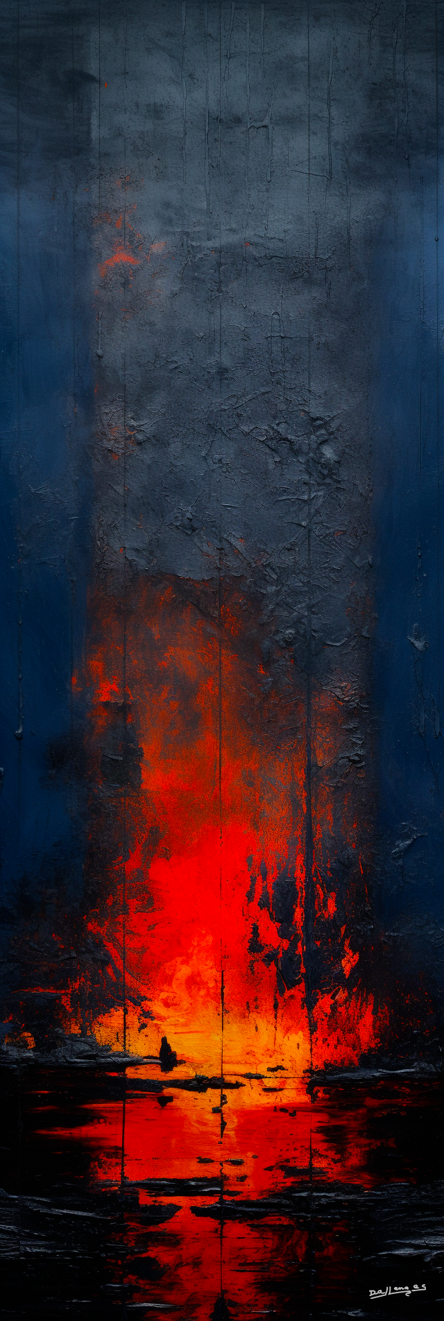 Fireside Harmony 01 - Dallanges Contemporary Art