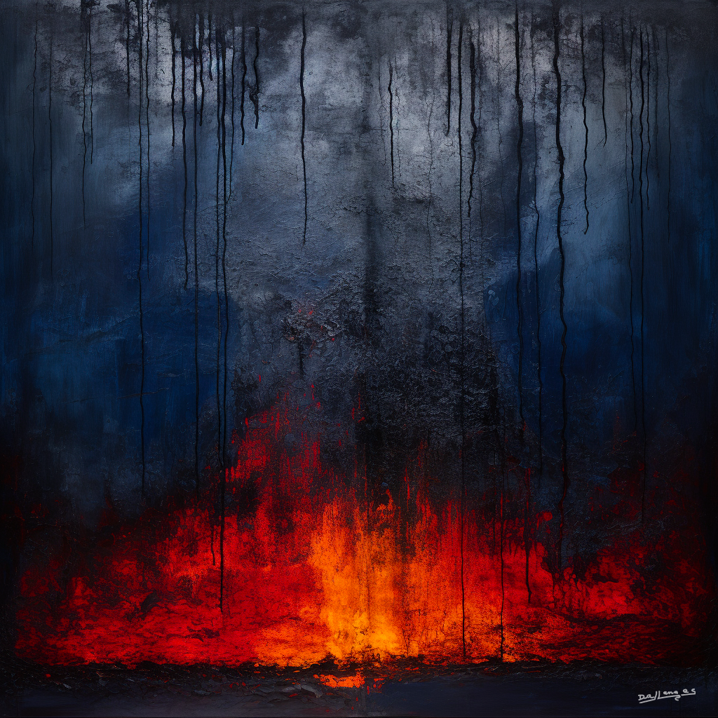 Fireside Warmth 02 - Dallanges Contemporary Art