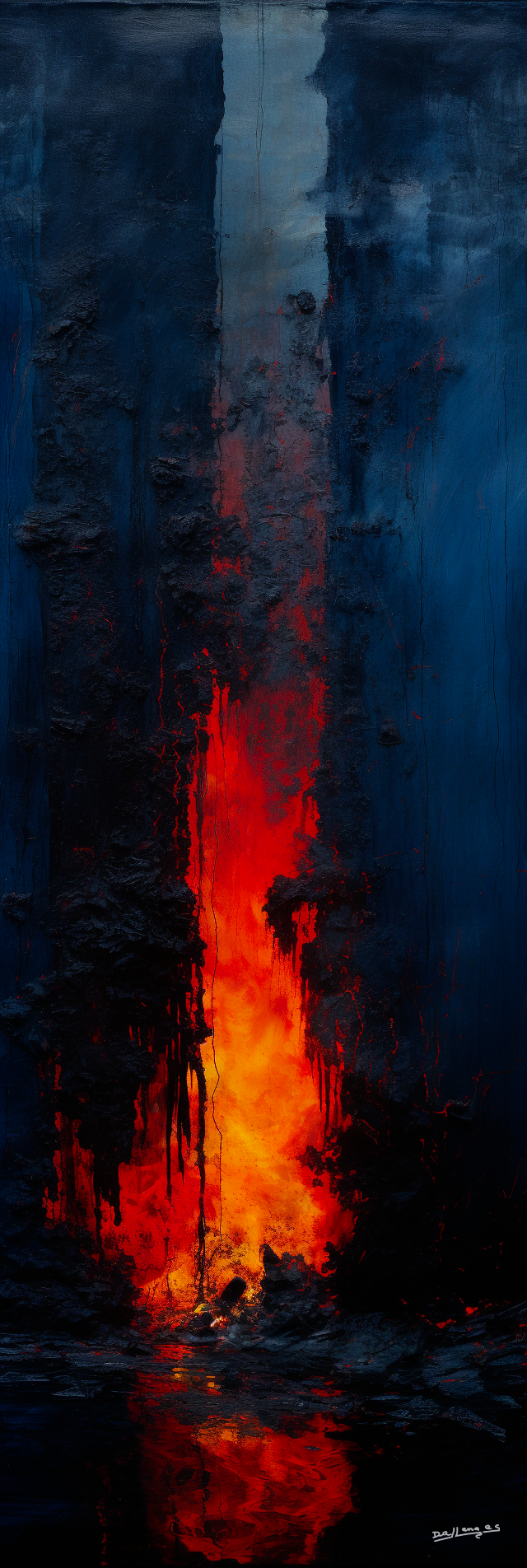 Fireside Ignition 05 - Dallanges Contemporary Art