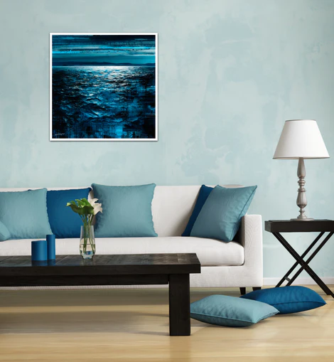 Cracked Sea - Dallanges Contemporary Art