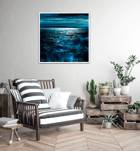 Cracked Sea - Dallanges Contemporary Art