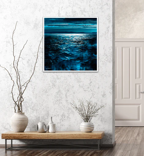 Cracked Sea - Dallanges Contemporary Art