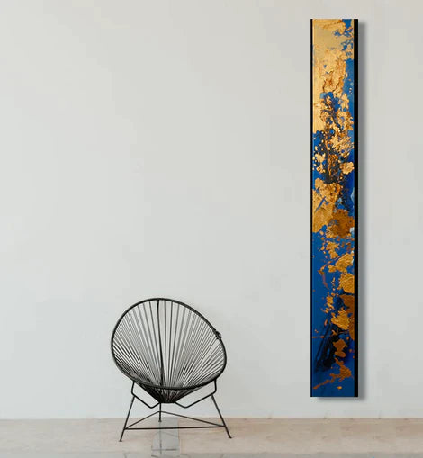 dallanges_gallerie_totems_rectangles art contemporary vertical wall art elegance art deco wall vertical art