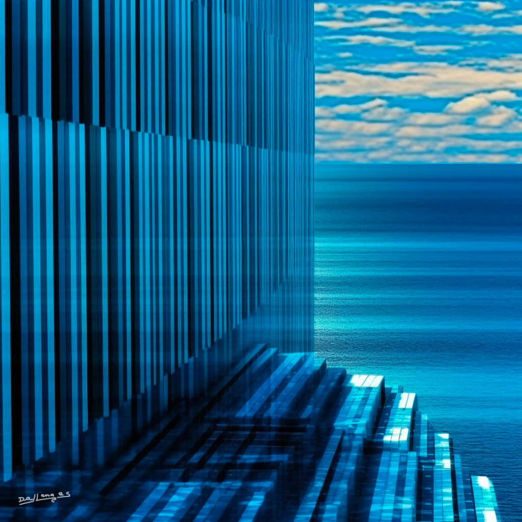 Organ pipes from the sea - Dallanges Contemporary Art