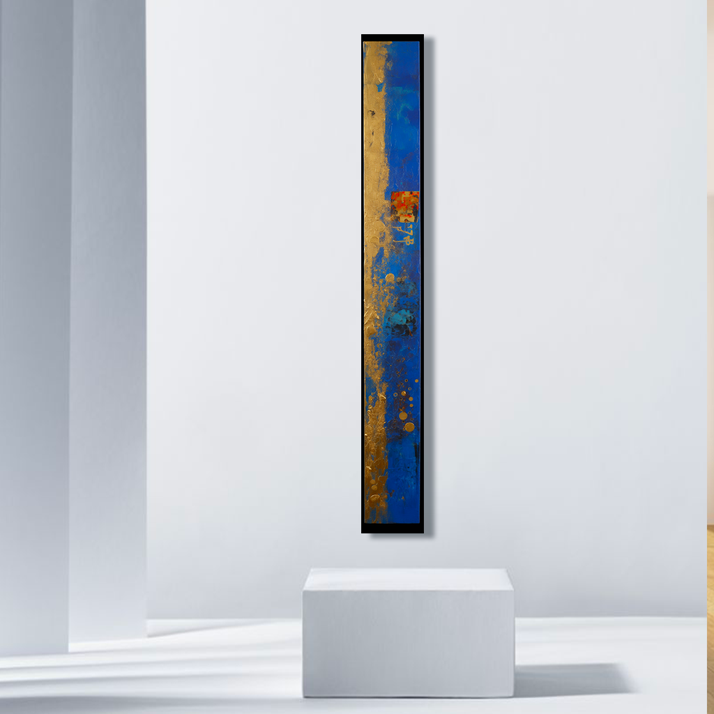 Burning Planet Totem 1 - Dallanges Contemporary Art