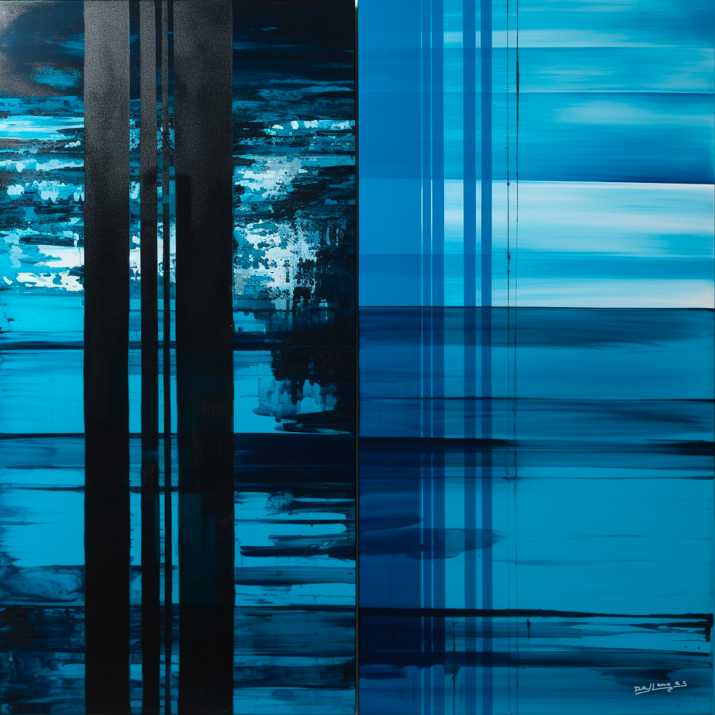 Simplicity of the Sea- Dallanges Contemporary Art