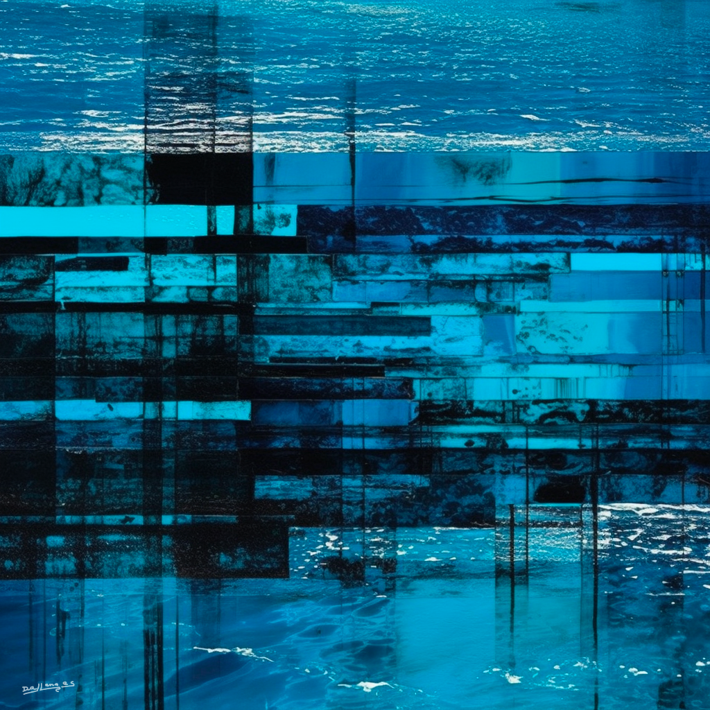 Storm over of the Sea- Dallanges Contemporary Art