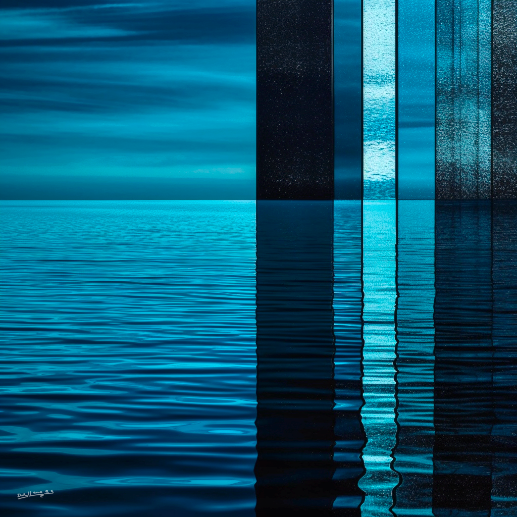 How does Dallanges' work reflect the influence of Pierre Soulages?
