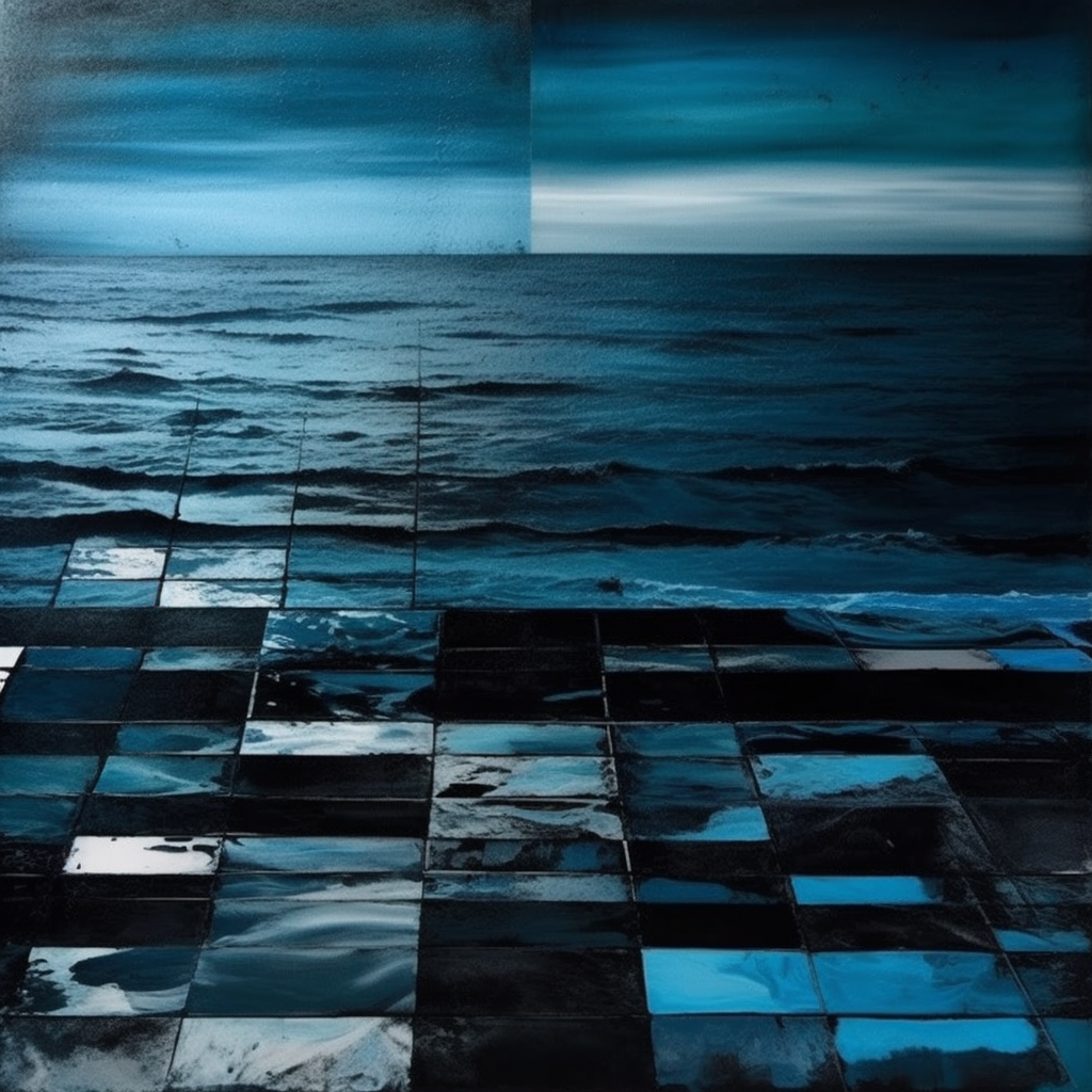 Why is Dallanges often referred to as the "Soulages of Blue"?